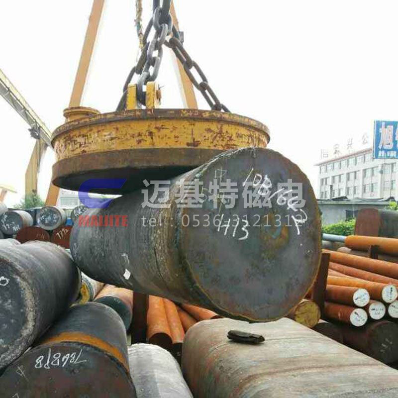 MW03系列吊運鋼坯、板坯用和翻轉(zhuǎn)板坯用起重電磁鐵